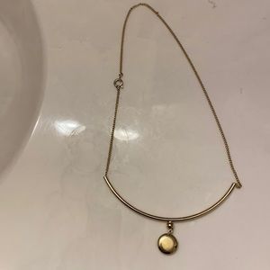 Gold Necklace with Locket